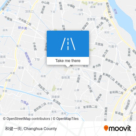 和健一街地圖