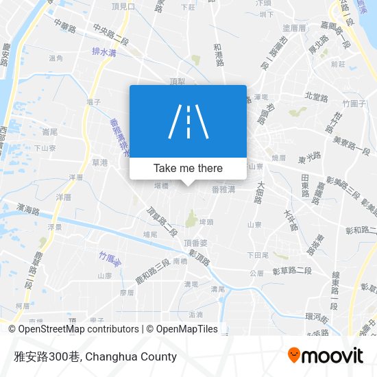 雅安路300巷地圖