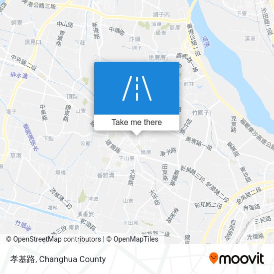 孝基路地圖