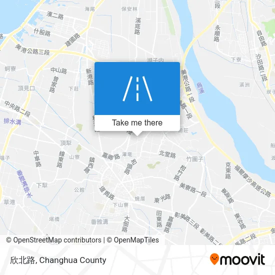 欣北路 map