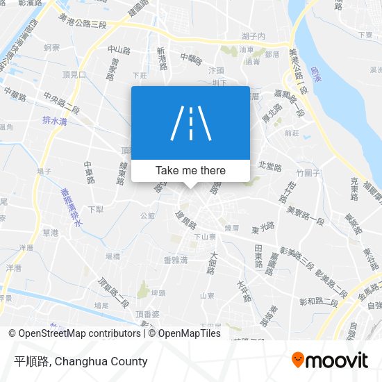 平順路 map