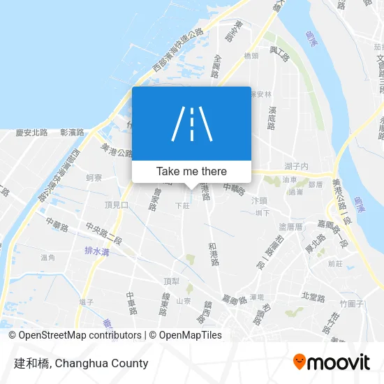 建和橋 map