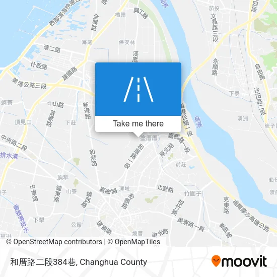和厝路二段384巷地圖