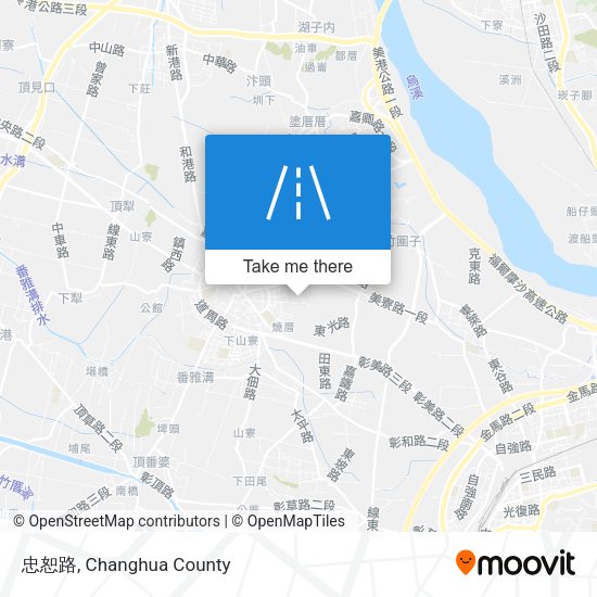 忠恕路地圖
