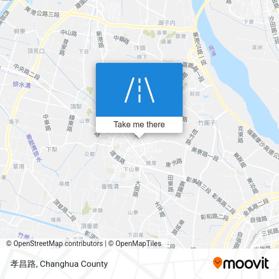 孝昌路地圖