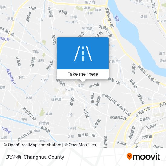 忠愛街 map