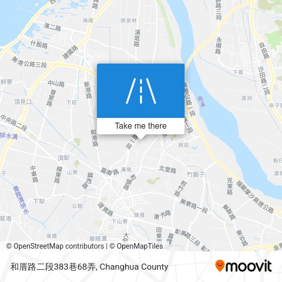 和厝路二段383巷68弄地圖