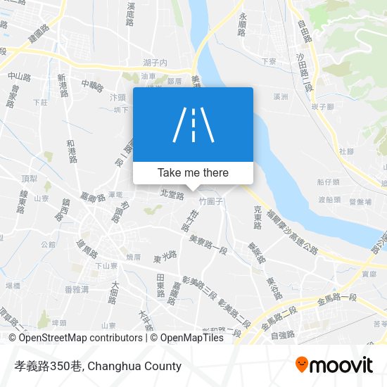 孝義路350巷地圖