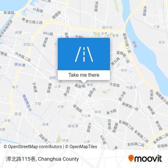 潭北路115巷地圖
