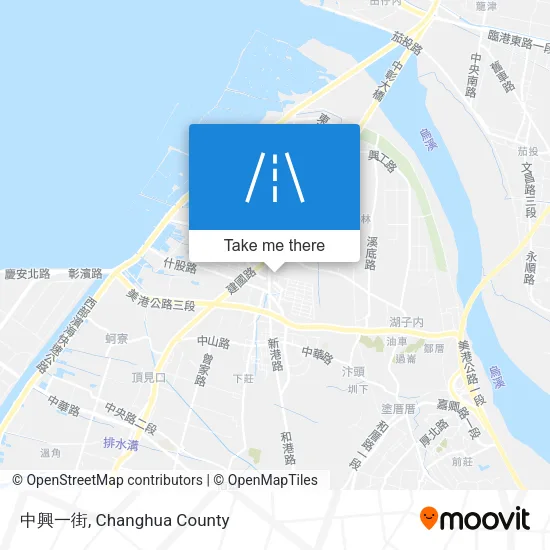 中興一街 map