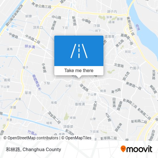 和林路地圖
