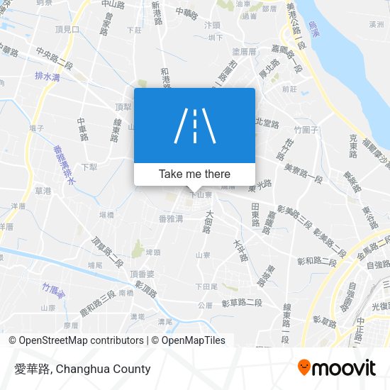 愛華路 map