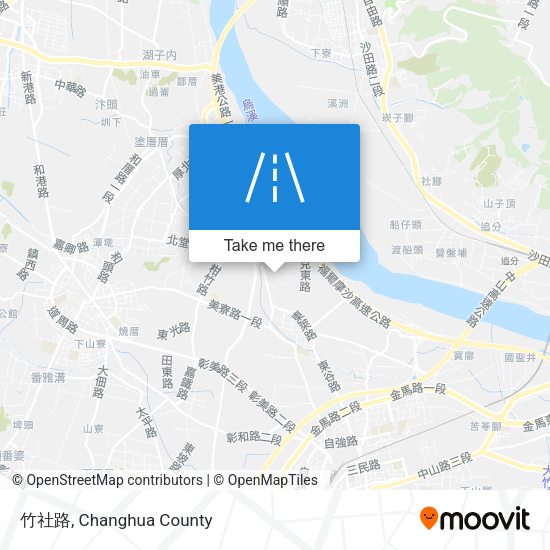 竹社路地圖