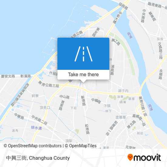 中興三街地圖