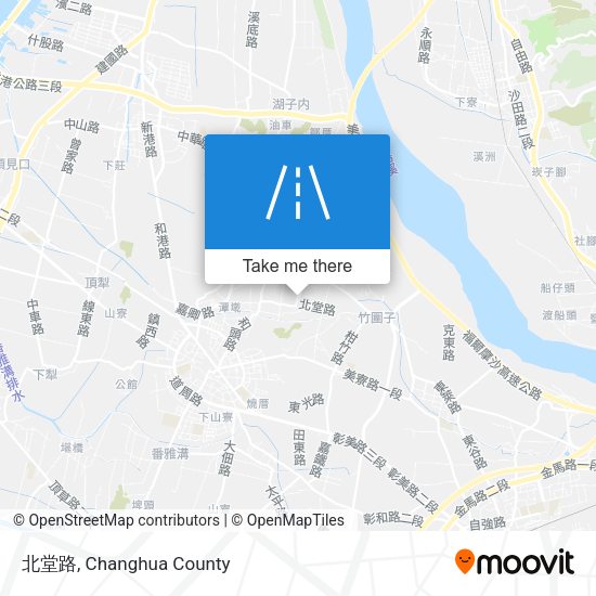 北堂路地圖