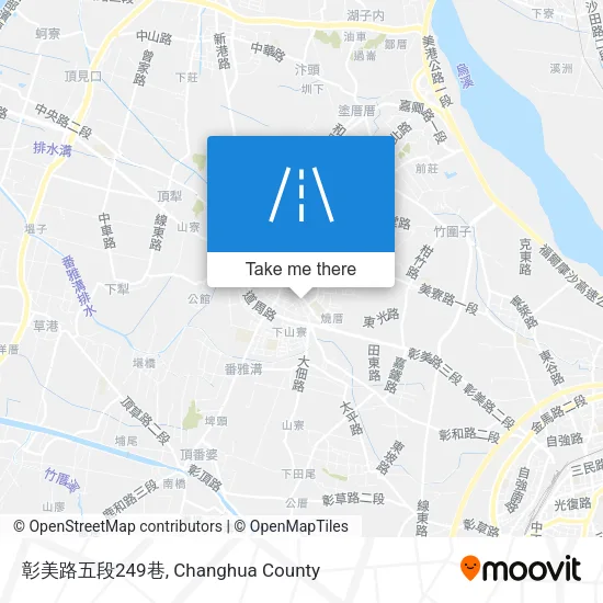 彰美路五段249巷地圖