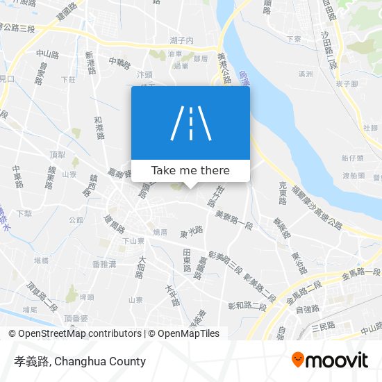 孝義路地圖