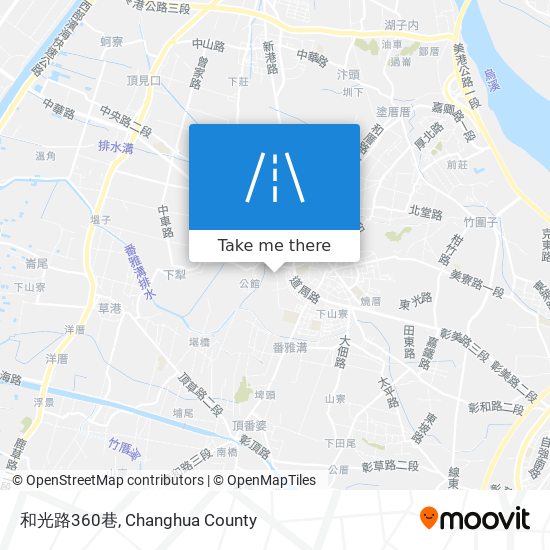 和光路360巷 map