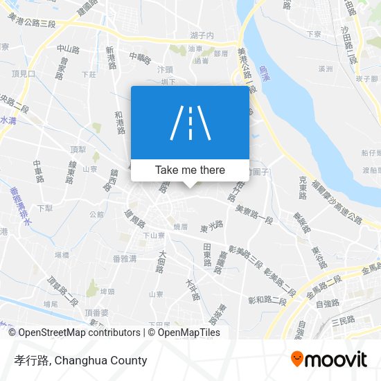 孝行路 map