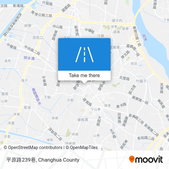 平原路239巷地圖
