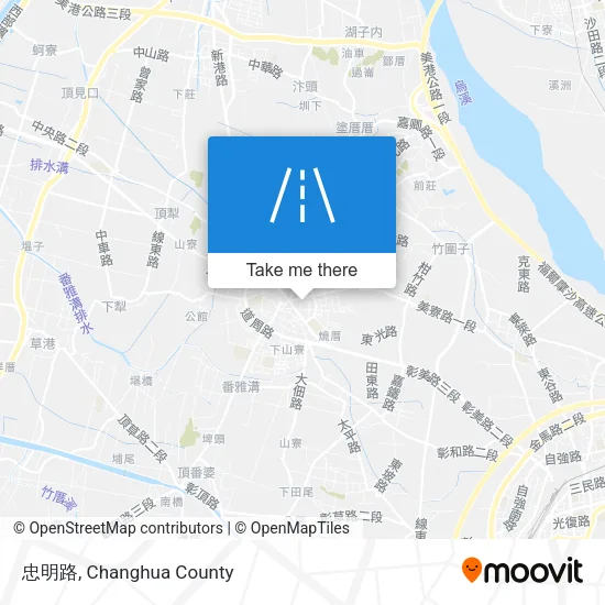 忠明路 map