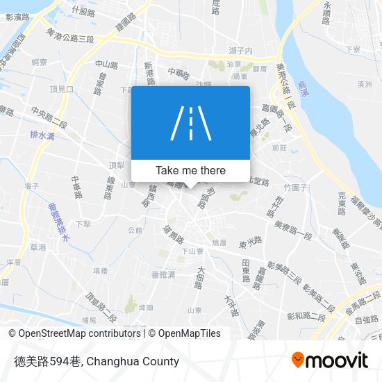 德美路594巷地圖
