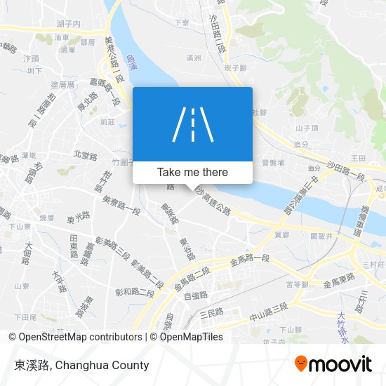 東溪路 map