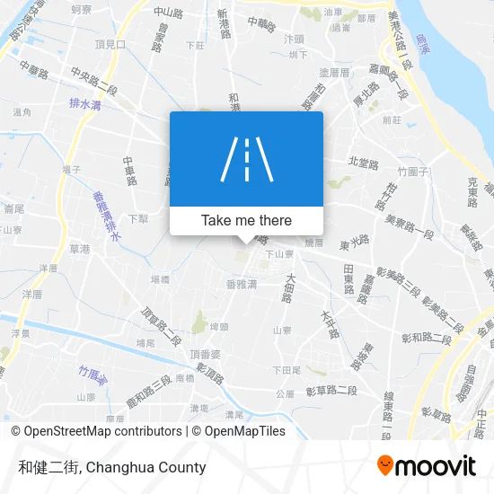 和健二街地圖