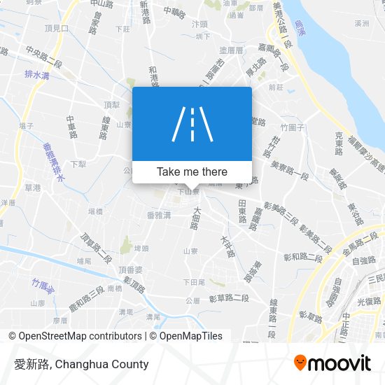 愛新路 map