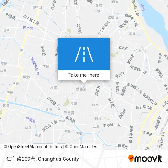 仁宇路209巷地圖