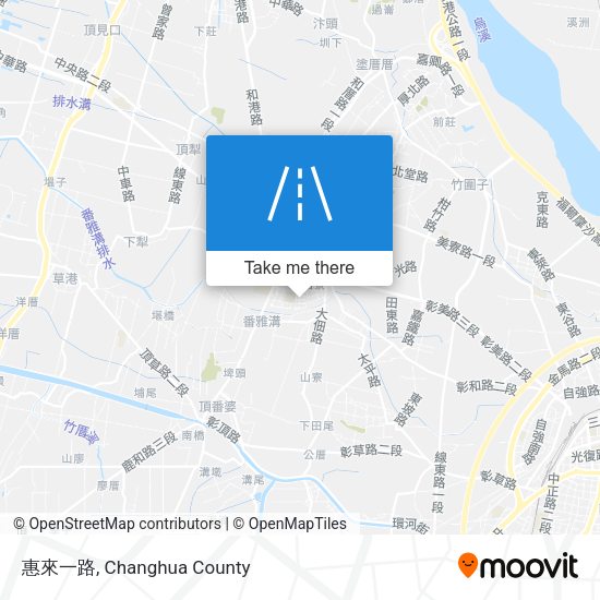 惠來一路地圖