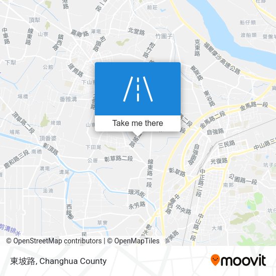 東坡路地圖
