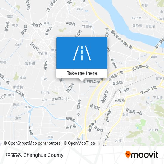 建東路 map