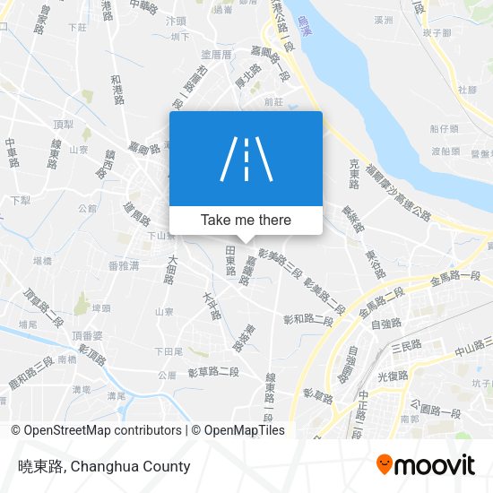 曉東路地圖
