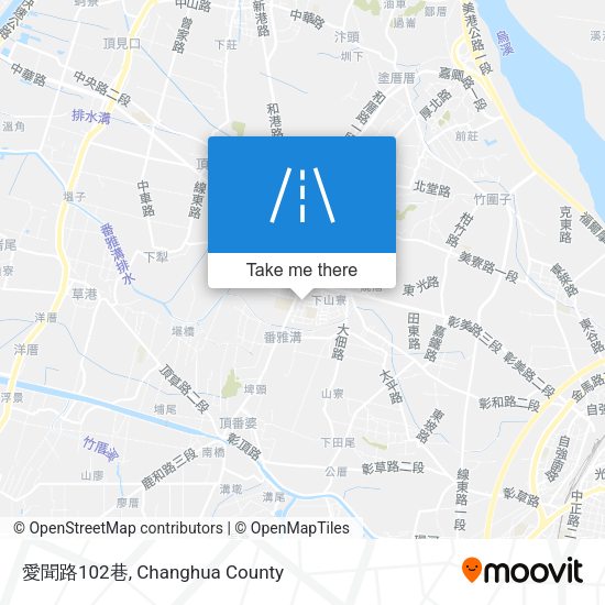 愛聞路102巷地圖