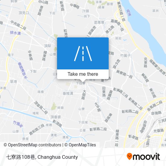 七寮路108巷 map
