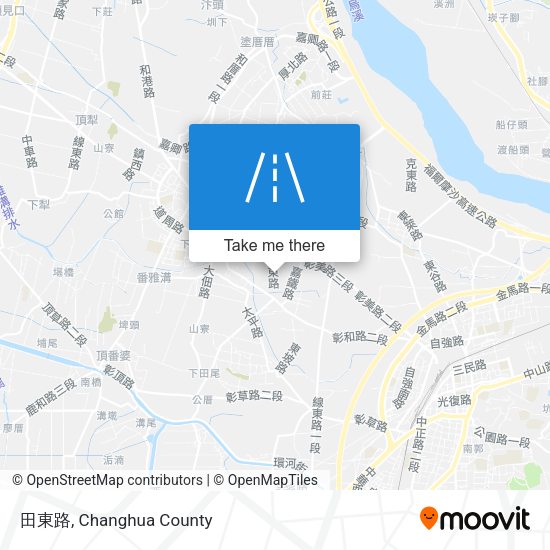 田東路 map