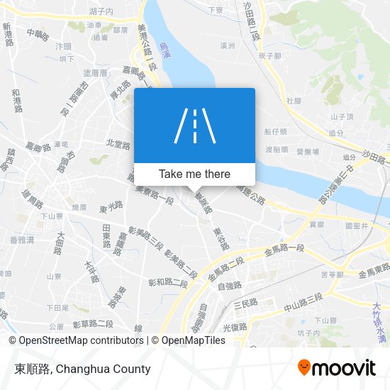 東順路 map