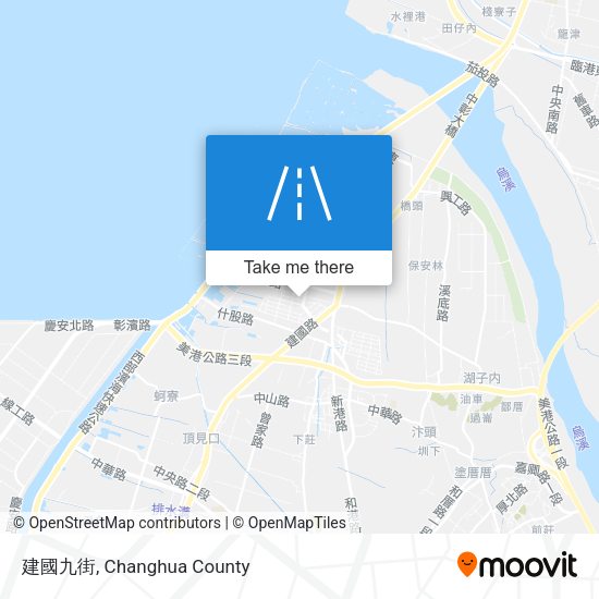 建國九街地圖