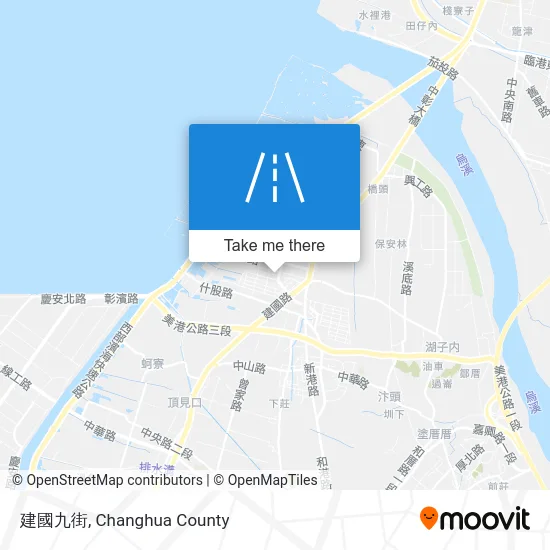 建國九街 map