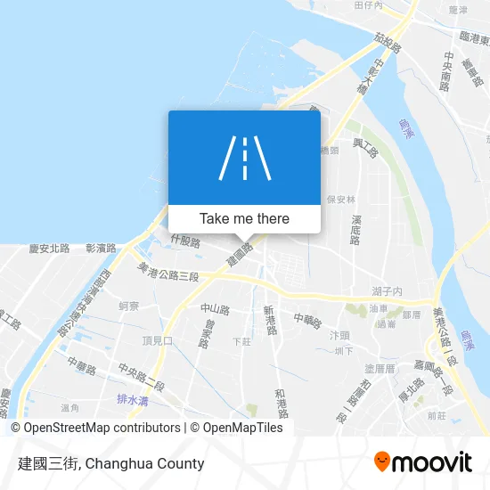 建國三街 map