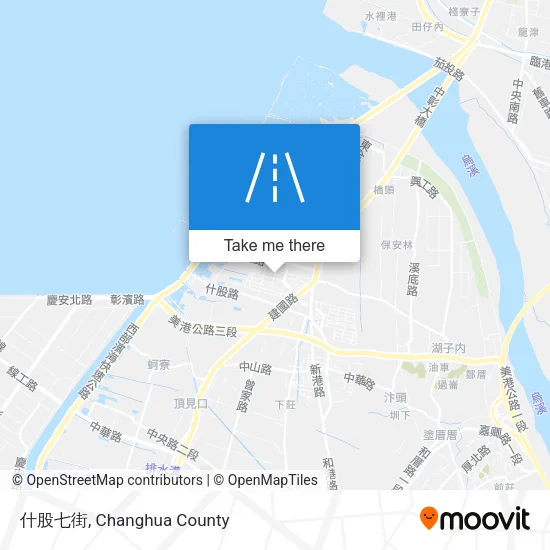 什股七街 map