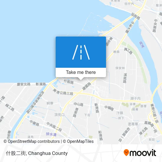 什股二街 map