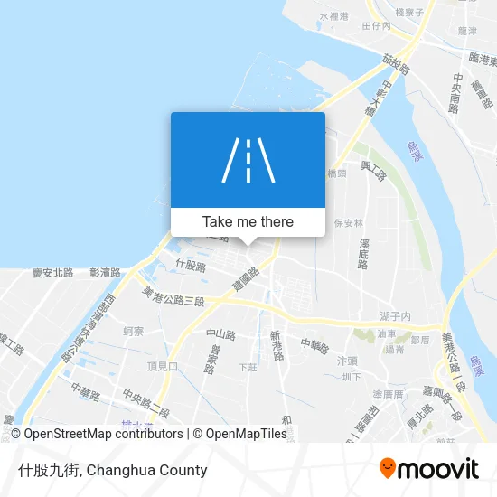 什股九街 map
