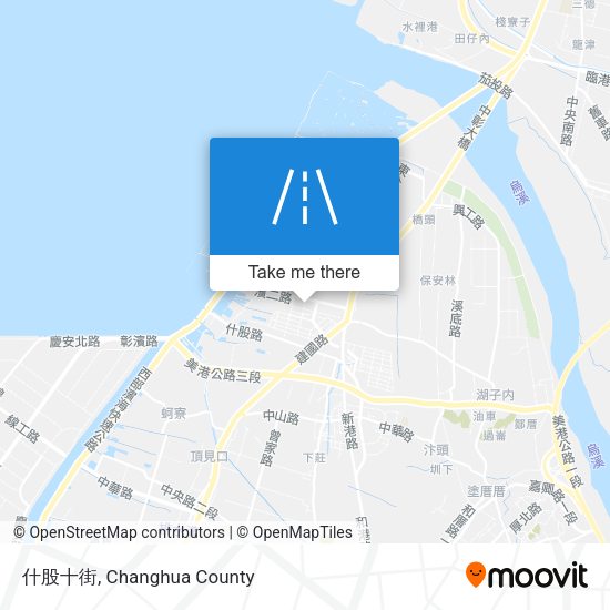 什股十街地圖