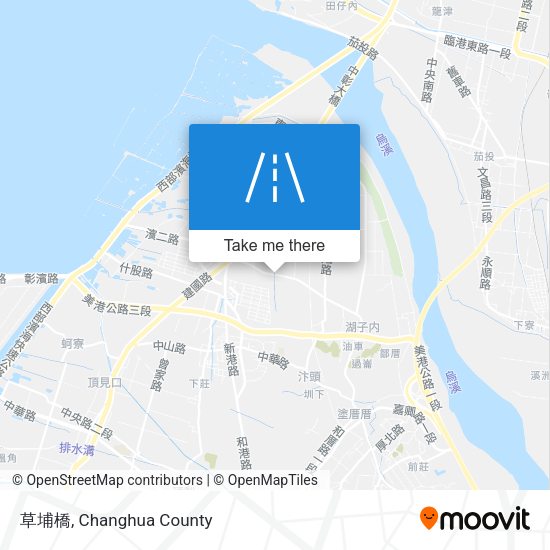 草埔橋地圖
