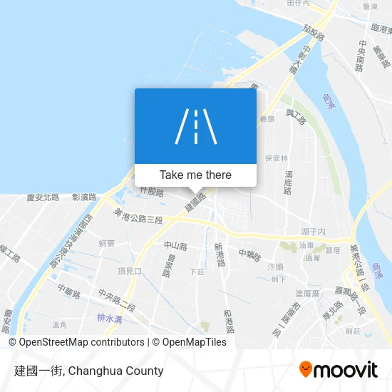 建國一街 map