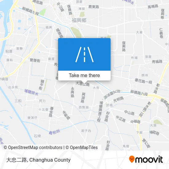 大忠二路 map