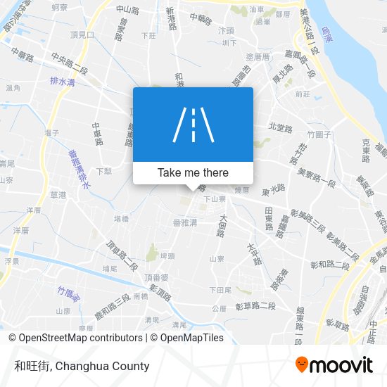 和旺街 map