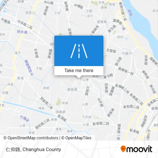 仁仰路地圖